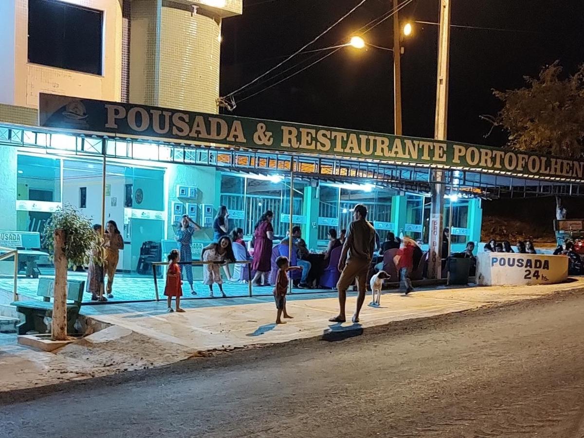 Pousada E Restaurante Portofolhense Porto da Folha ภายนอก รูปภาพ